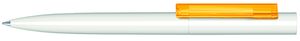Stylo headliner Polished | Stylo publicitaire | KelCom Blanc Jaune