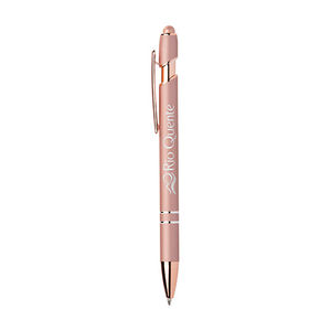 Prince Softy Rose Gold Métallique Stylet | Stylo bille publicitaire | KelCom Rose gold