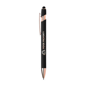 Prince Softy Rose Gold Executive Stylet
 | Stylo bille publicitaire | KelCom Noir