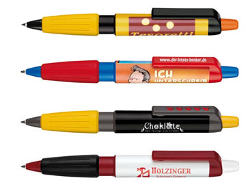 Zoom sur votre stylo publicitaire : stylo publicitaire à prix de gros