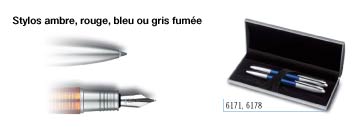 parure de stylo publicitaire haut de gamme - SOLARIS - stylos premium